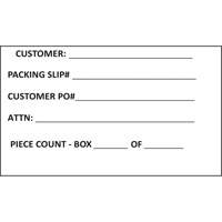 Generic Shipping Label, 4" W x 6" L, White PG016 | Stor-it Systems
