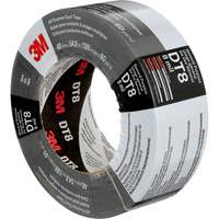 DT8 All-Purpose Duct Tape, 8 mils, Black, 48 mm (2") x 55 m (180') Stor-it Systems