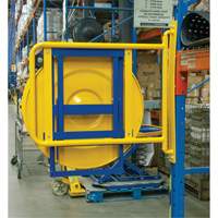 Strapping Dispenser, Polyester/Steel/Polypropylene Straps, 16"/8" Core Dia., 3"/8"/6" Roll Width Stor-it Systems
