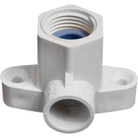 Flowguard Gold&reg; Drop Ear Elbow Fitting, Hub x FPT, CPVC, 1/2" Stor-it Systems