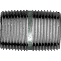 Close Pipe Nipple, Galvanized, 1", NPT x NPT Stor-it Systems