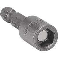 Nutsetter, 5/16" Tip, 1/4" Drive, 1-5/8" L, Magnetic QR568 | Stor-it Systems