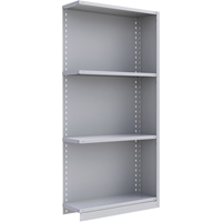 Interlok Shelving Unit, Steel, Boltless, 800 lbs. Capacity, 36" W x 76" H x 24" D Stor-it Systems