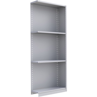 Interlok Shelving Unit, Steel, Boltless, 800 lbs. Capacity, 36" W x 88" H x 24" D Stor-it Systems