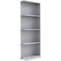 &eacute;l&eacute;ment de rayonnage Interlok, Acier, Sans boulons, Ajout, 36" la x 100" h x 24" p Stor-it Systems