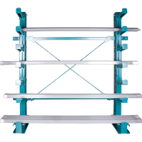 Cantilever Bar-Stock Racking - Light-Duty, Single Sided, 12" Arm, 75" H RL730 | Stor-it Systems