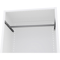Support pour barre de suspension de rayonnage enclenchable Interlok Stor-it Systems