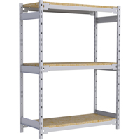 Étagère-classeur de grande largeur, Acier, 3 Tablettes, 42" la x 18" p x 60" h RN002 | Stor-it Systems