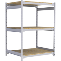 &eacute;tag&egrave;re-classeur de grande largeur, Acier, 3 Tablettes, 42" la x 32" p x 60" h Stor-it Systems