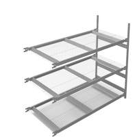 Wide Span Storage Shelving, Steel, Boltless, 800 lbs. Capacity, 72" W x 60" H x 32" D RN582 | Stor-it Systems