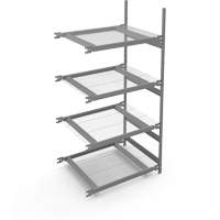Wide Span Storage Shelving, Steel, Boltless, 1340 lbs. Capacity, 42" W x 84" H x 32" D RN588 | Stor-it Systems