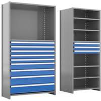 Cabinet d'entreposage à tiroirs intégré Interlok RN761 | Stor-it Systems