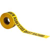 Barricade Tape, English, 3" W x 200' L, 3 mils, Black on Yellow Stor-it Systems