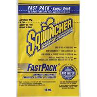 Sqwincher&reg; Boisson de r&eacute;hydratation Fast Pack, Emballage-portion, Limonade Stor-it Systems