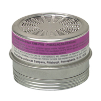 Comfo&reg; Respirator Cartridges, Gas/Vapour Cartridge, Acid Gas/P100 Stor-it Systems