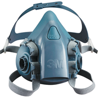 7500 Series Reusable Half Facepiece Respirator, Silicone, Small Stor-it Systems