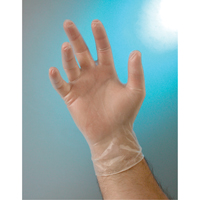 Gants d'examen, Petit, Vinyle, 4 mils, Sans poudre, Transparent, Classe 2 Stor-it Systems