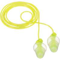 Bouchons d'oreilles r&eacute;utilisables &agrave; trois brides E-A-R, Avec cordon, Vrac - Sac en poly, 26 dB NRR, Taille unique Stor-it Systems