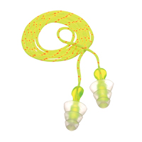 Bouchons d'oreilles r&eacute;utilisables &agrave; trois brides E-A-R, Avec cordon, Vrac - Sac en poly, 26 dB NRR, Taille unique Stor-it Systems