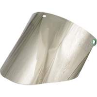 Molded Faceshield Window, Polycarbonate, Green Tint Stor-it Systems