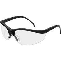 Lunettes de s&eacute;curit&eacute; Klondike, Lentille Transparent, Anti-&eacute;gratignures, R&eacute;pond ou surpasse la norme CSA Z94.3 Stor-it Systems