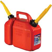 Combo jerrican essence/huile, 2,17 gal. US/8,25 L, Rouge, Homologué CSA/ULC SAK857 | Stor-it Systems