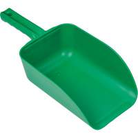 Large Hand Scoop, Plastic, Green, 82 oz. SAL495 | Stor-it Systems