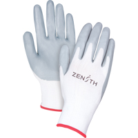 Lightweight Breathable Coated Gloves, 7/Small, Foam Nitrile Coating, 13 Gauge, Polyester Shell SAM630 | Stor-it Systems