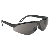 305 Series Reader's Safety Glasses, Anti-Scratch, Grey/Smoke, 2.5 Diopter SAO578 | Stor-it Systems
