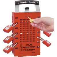 Boîtes de verrouillage Latch Tight, Rouge Stor-it Systems