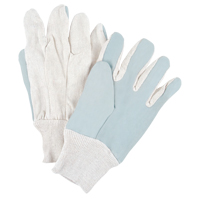 Premium Work Gloves, Large, Split Cowhide Palm SAP296 | Stor-it Systems