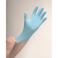 Puncture-Resistant Examination Gloves, Small, Nitrile, 4.5-mil, Powder-Free, Blue SAP324 | Stor-it Systems