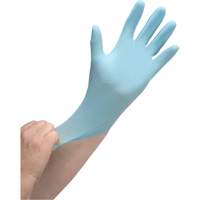 Puncture-Resistant Medical-Grade Disposable Gloves, Small, Nitrile, 4.5-mil, Powder-Free, Blue, Class 2 SGP772 | Stor-it Systems