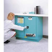 ChemCor&reg; Lined Acid/Corrosive Storage Cabinets, 22 gal., 35" x 35" x 22" Stor-it Systems