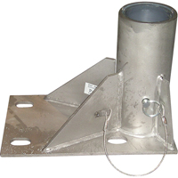Syst&egrave;mes de sauvetage en espaces clos XTIRPA de Innova - Base de plancher en acier inoxydable Stor-it Systems