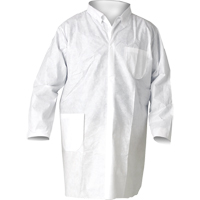 KleenGuard A20 Lab Coats, SMS, White, Medium Stor-it Systems