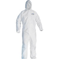 Kleenguard™ A40 Coveralls, 3X-Large, White, Microporous SAQ775 | Stor-it Systems