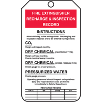 &eacute;tiquettes de s&eacute;curit&eacute; d'inspection et de contr&ocirc;le de l'&eacute;tat de l'&eacute;quipement, Plastique, 3-3/8" la x 5-7/8" h, Anglais Stor-it Systems