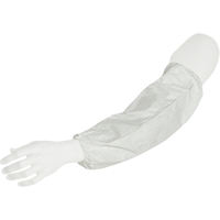 Manchettes, Longueur de 18", Tyvek 400, Blanc Stor-it Systems