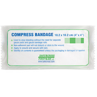 Compress (Pressure) Bandages - Sterile, 4-1/4" L x 3-1/2" W Stor-it Systems