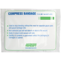 Large Compress Bandage, 15" L x 4-1/2" W Stor-it Systems