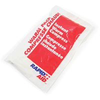 Instant Compress Packs, Hot, Single Use, 6" x 10" SAY520 | Stor-it Systems