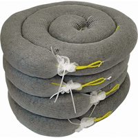 Premium Sorbent Boom, Universal, 10' L x 5" W, 35 Gal. Absorbancy, 4 /Pack Stor-it Systems