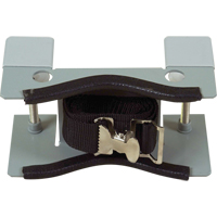 Bench Mount Single Gas Cylinder Support Bracket Stor-it Systems