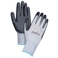 Gants l&eacute;gers enduits et respirants, 10/T-Grand, R&ecirc;vetement Mousse de nitrile, Calibre 13, Enveloppe en Polyester Stor-it Systems