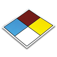 Blank NFPA Safety Placard, Vinyl Stor-it Systems