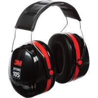 Peltor Optime 105 Series Earmuffs, Headband, 30 NRR dB Stor-it Systems