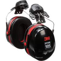 Peltor Optime 105 Series Earmuffs, Cap Mount, 27 NRR dB Stor-it Systems