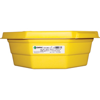 Plateaux Drums-Up Jr, 22,75" lo x 22,75" la x 7,5" h, Cap. de d&eacute;versement 7,5 gal. US Stor-it Systems