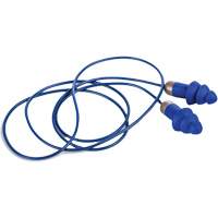 Rockets&reg; Metal Detectable Reusable Earplugs, Corded, One-Size, Bulk - Plastic Case, 27 NRR dB Stor-it Systems